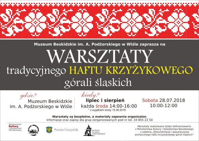 Plakat promujący warsztaty